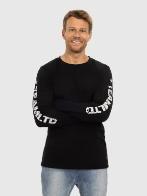 Monarch Long Sleeve Tee - Black