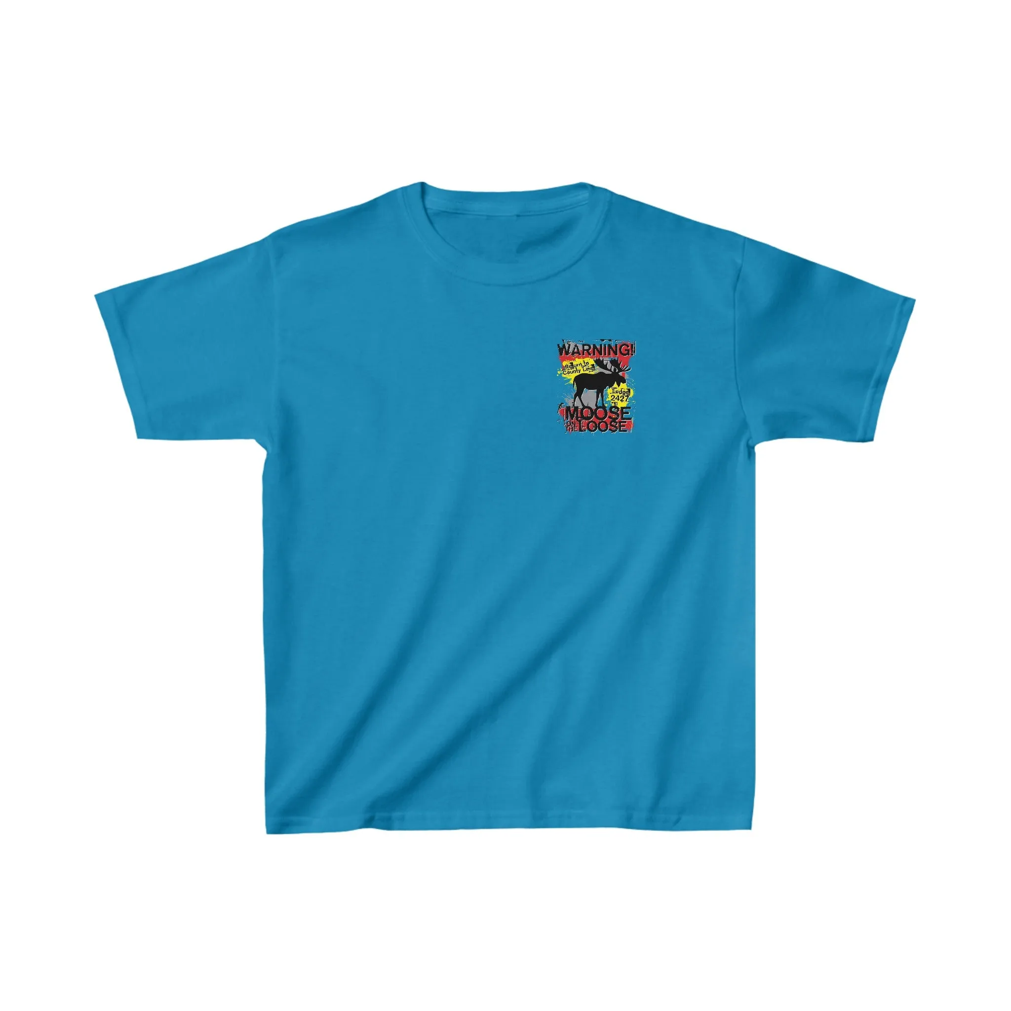 Moose Lodge 2427 - Loose Moose - Youth T-Shirt (Front & Back Print)