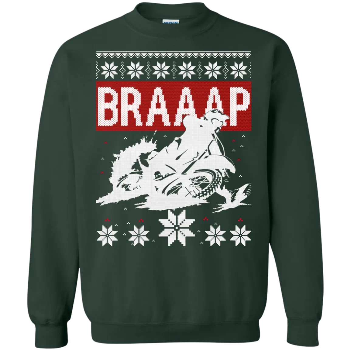 Motocross Braaap Christmas Sweater, Shirt, Hoodie