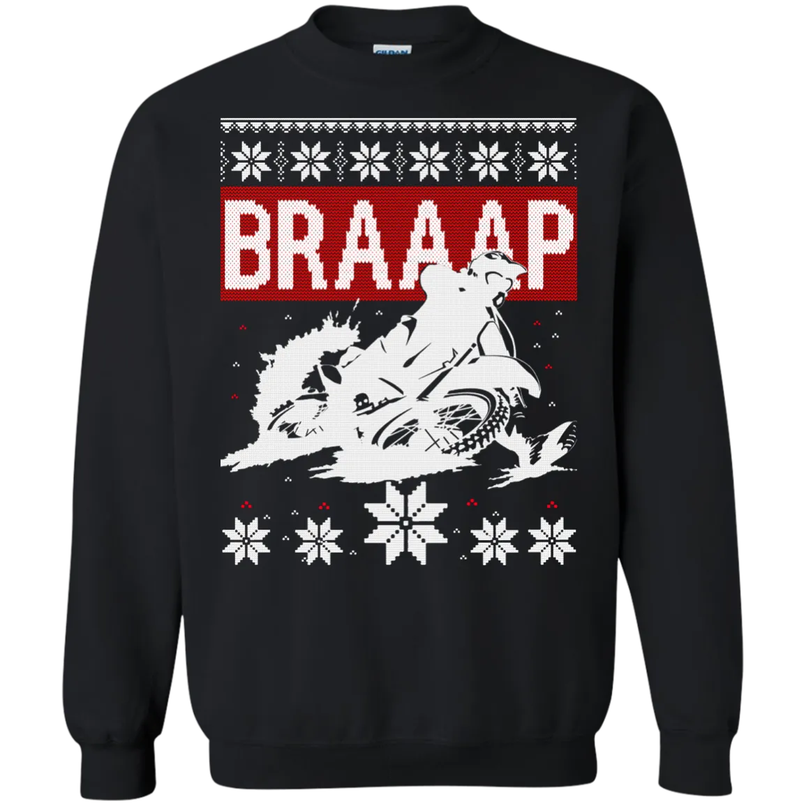 Motocross Braaap Christmas Sweater, Shirt, Hoodie