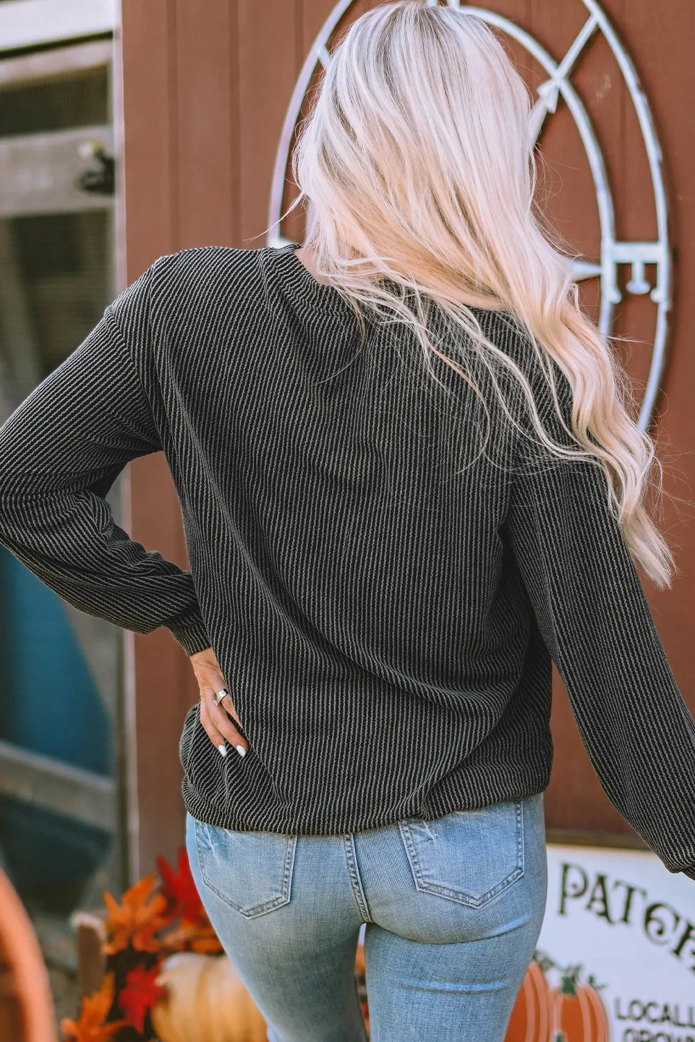 Nashville Music City Corded Graphic Sweatshirt