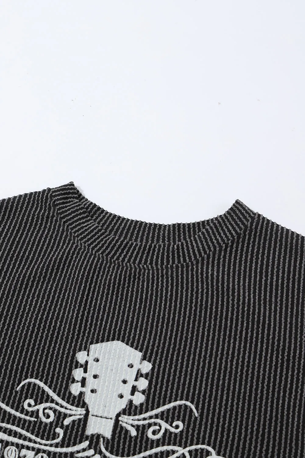 Nashville Music City Corded Graphic Sweatshirt