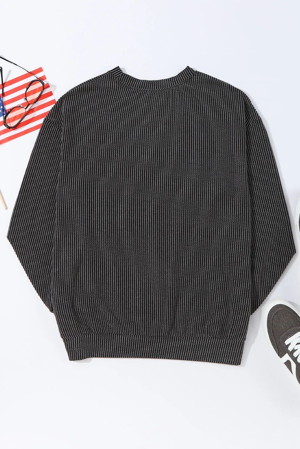 Nashville Music City Corded Graphic Sweatshirt