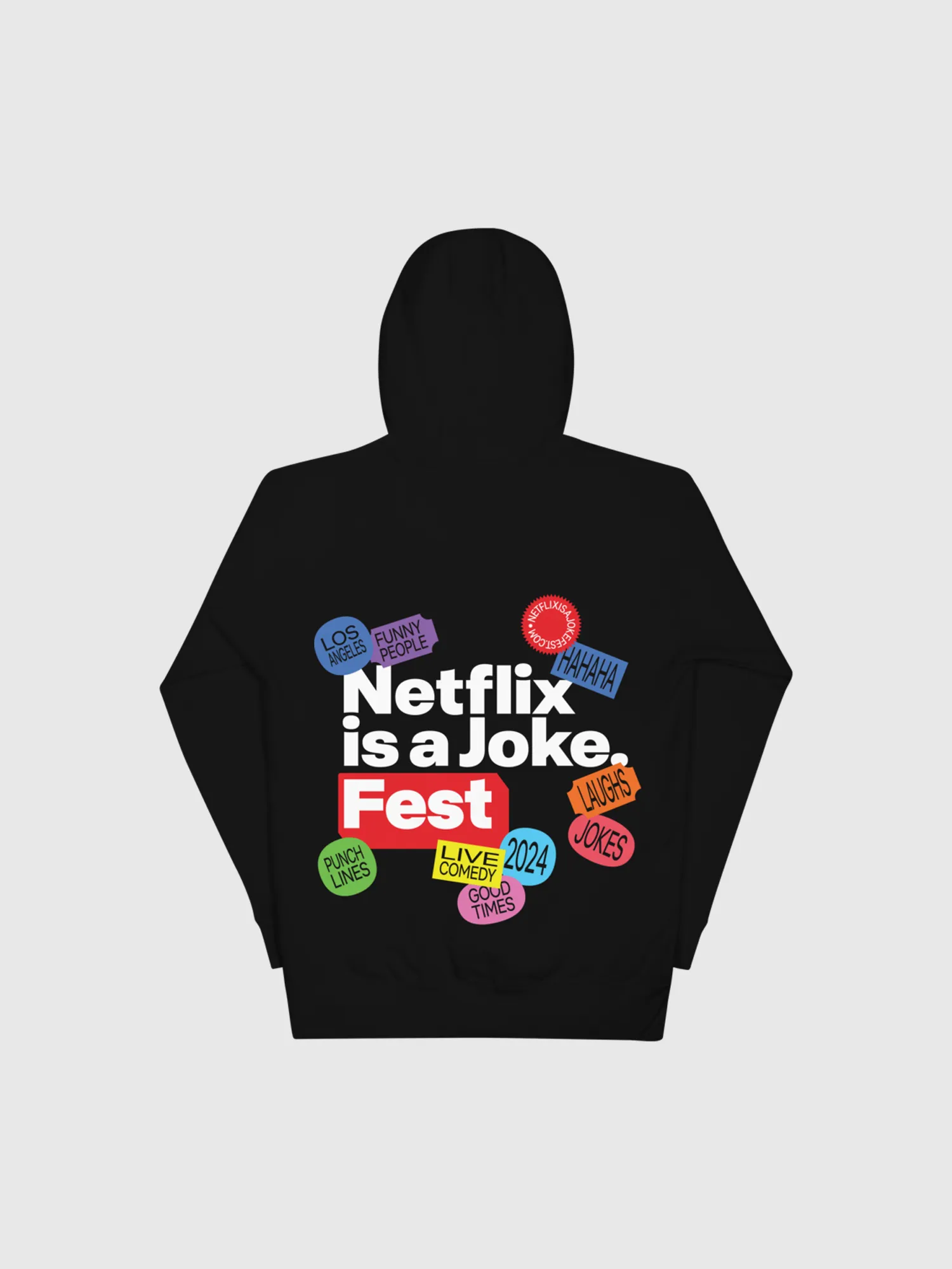 Netflix is A Joke Unisex Hoodie [Black]