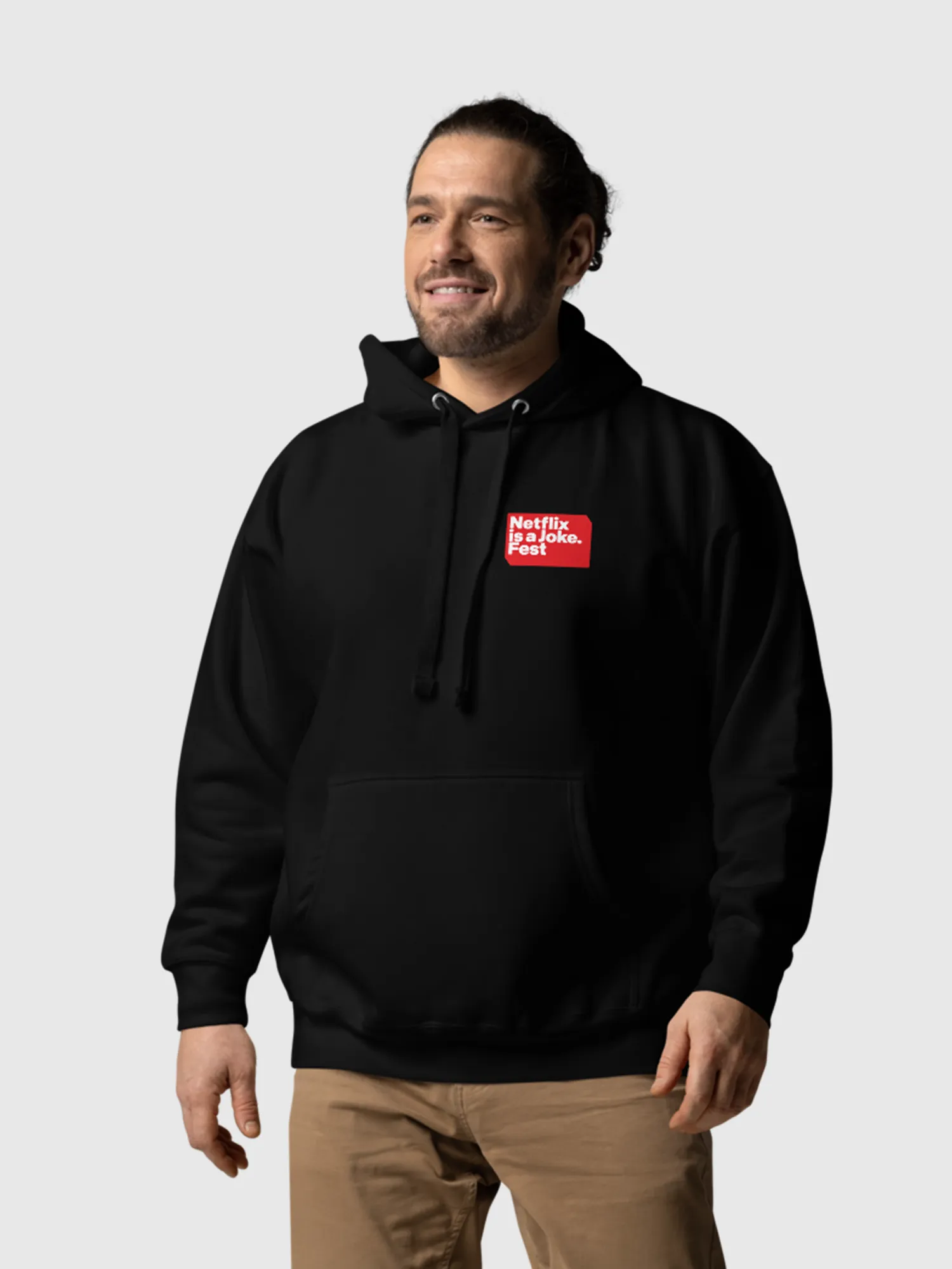 Netflix is A Joke Unisex Hoodie [Black]