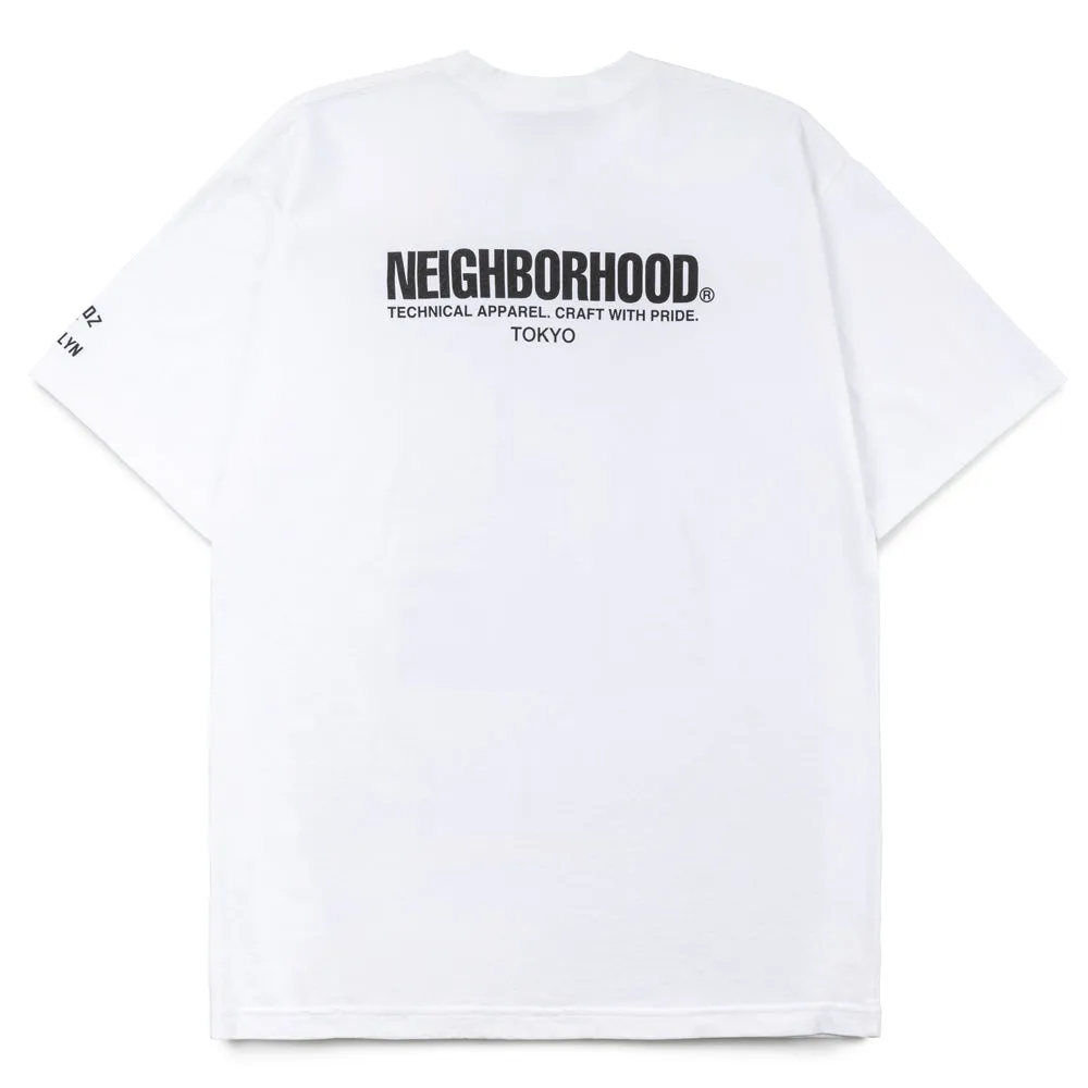 NH x Lordz of Brooklyn. SS 3 Tee | White