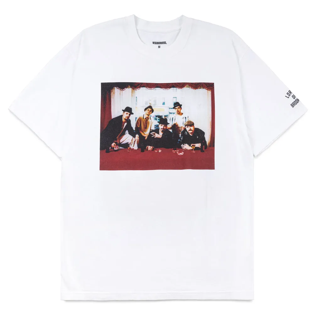 NH x Lordz of Brooklyn. SS 3 Tee | White