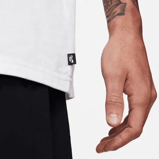 NIKE SB TEE ESSENTIALS - WHITE