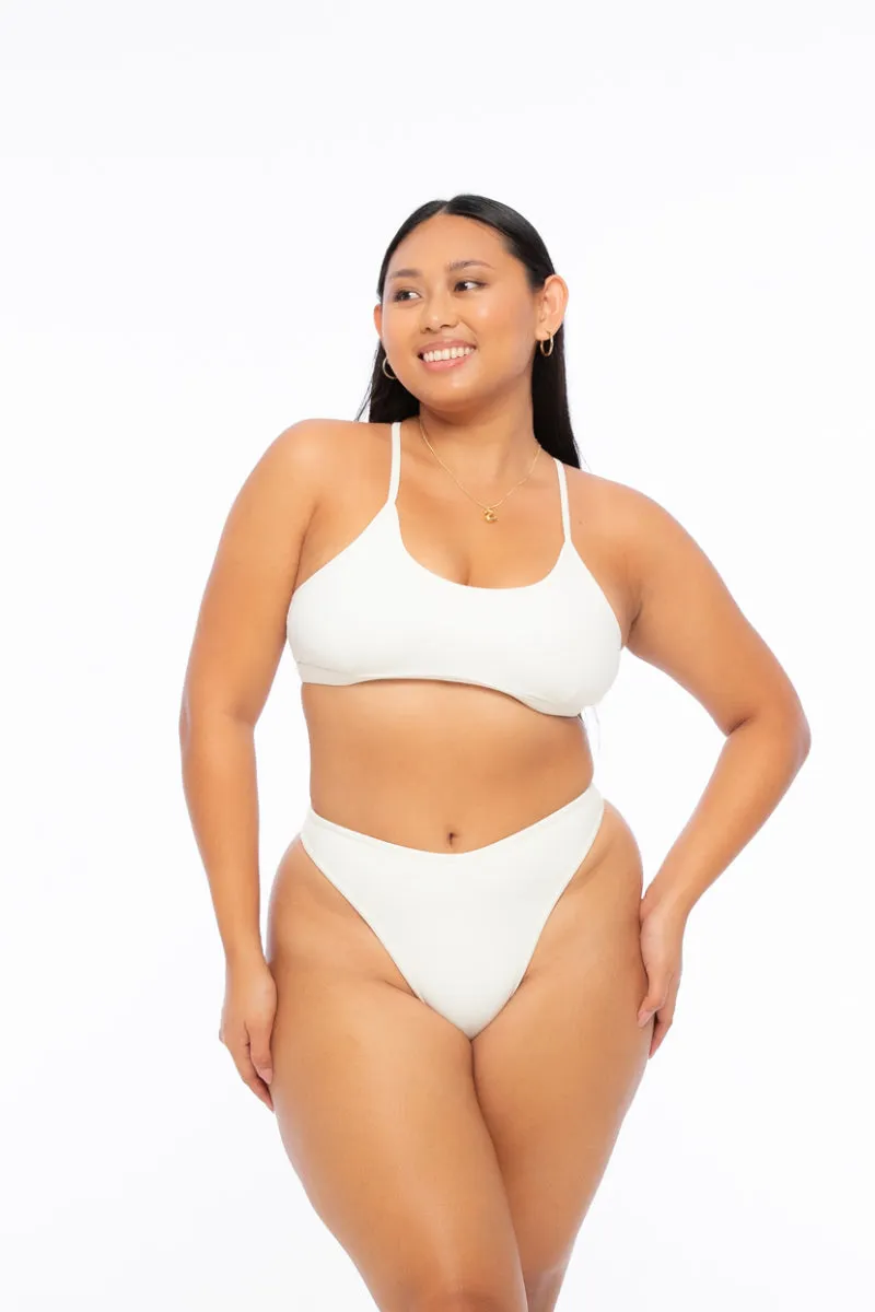 Nona Perkasa Zara Top - Ivory