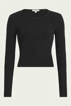 Nova Long Sleeve Tee in Americano