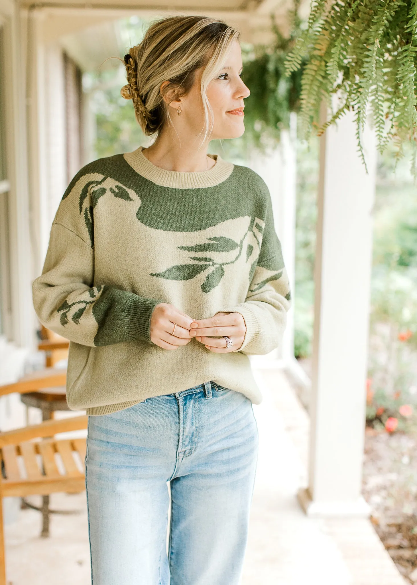 Olive Tree Sweater B