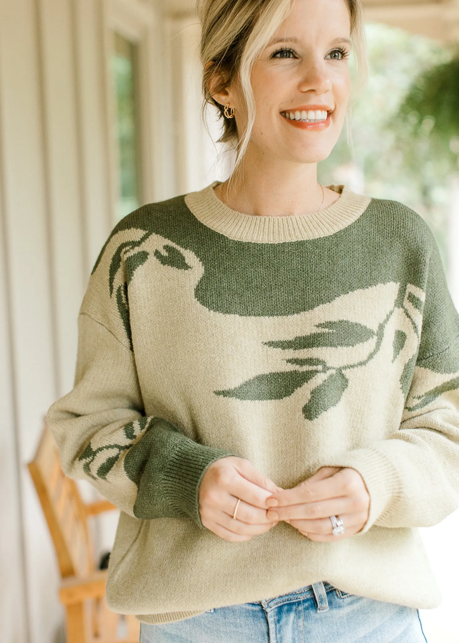 Olive Tree Sweater B