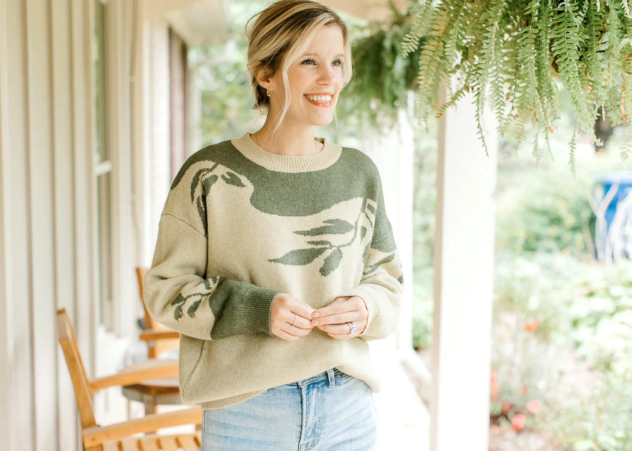 Olive Tree Sweater B