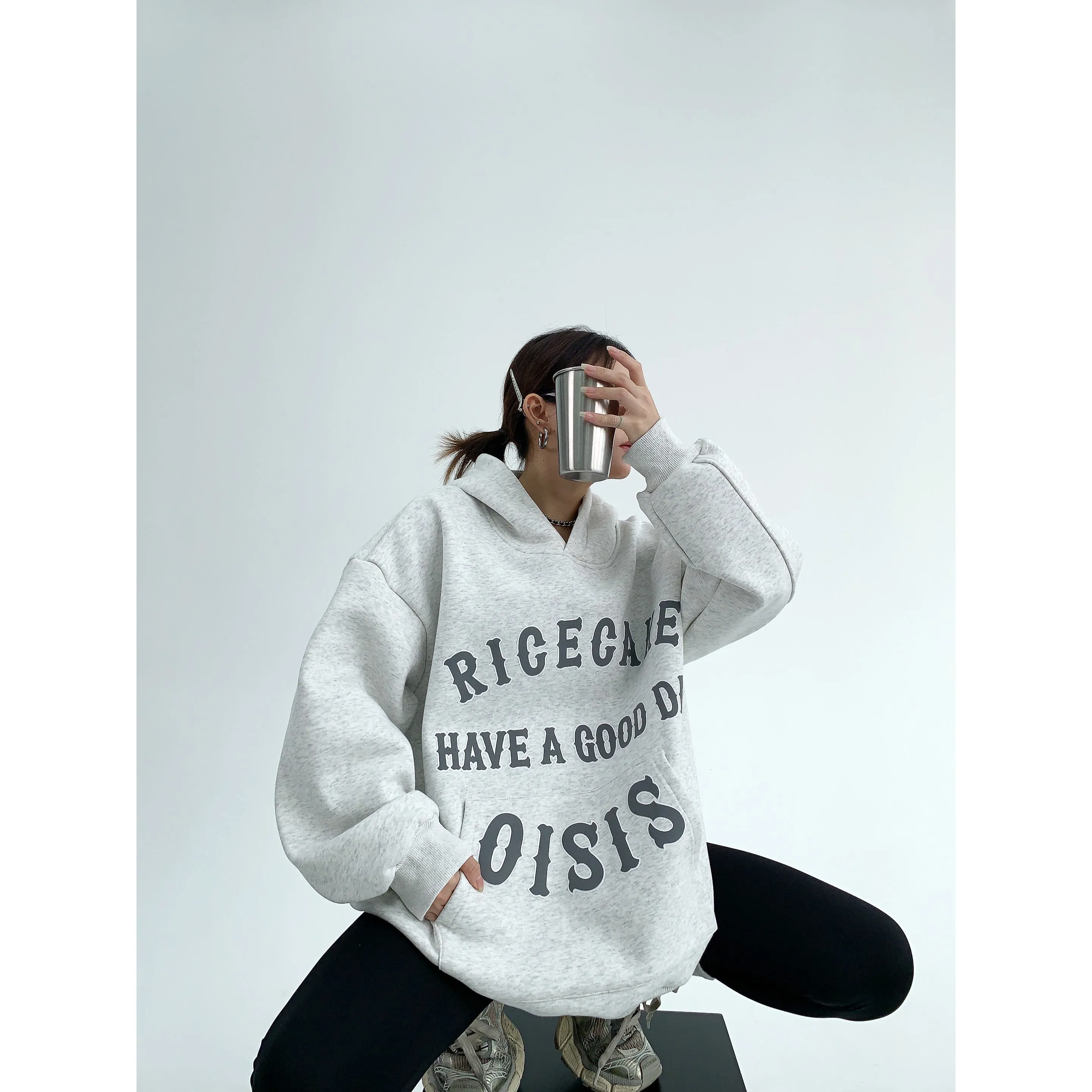 Oversized Graphic Hoodie