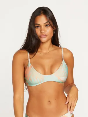 Palm Shell Scoop Bikini Top - MELON
