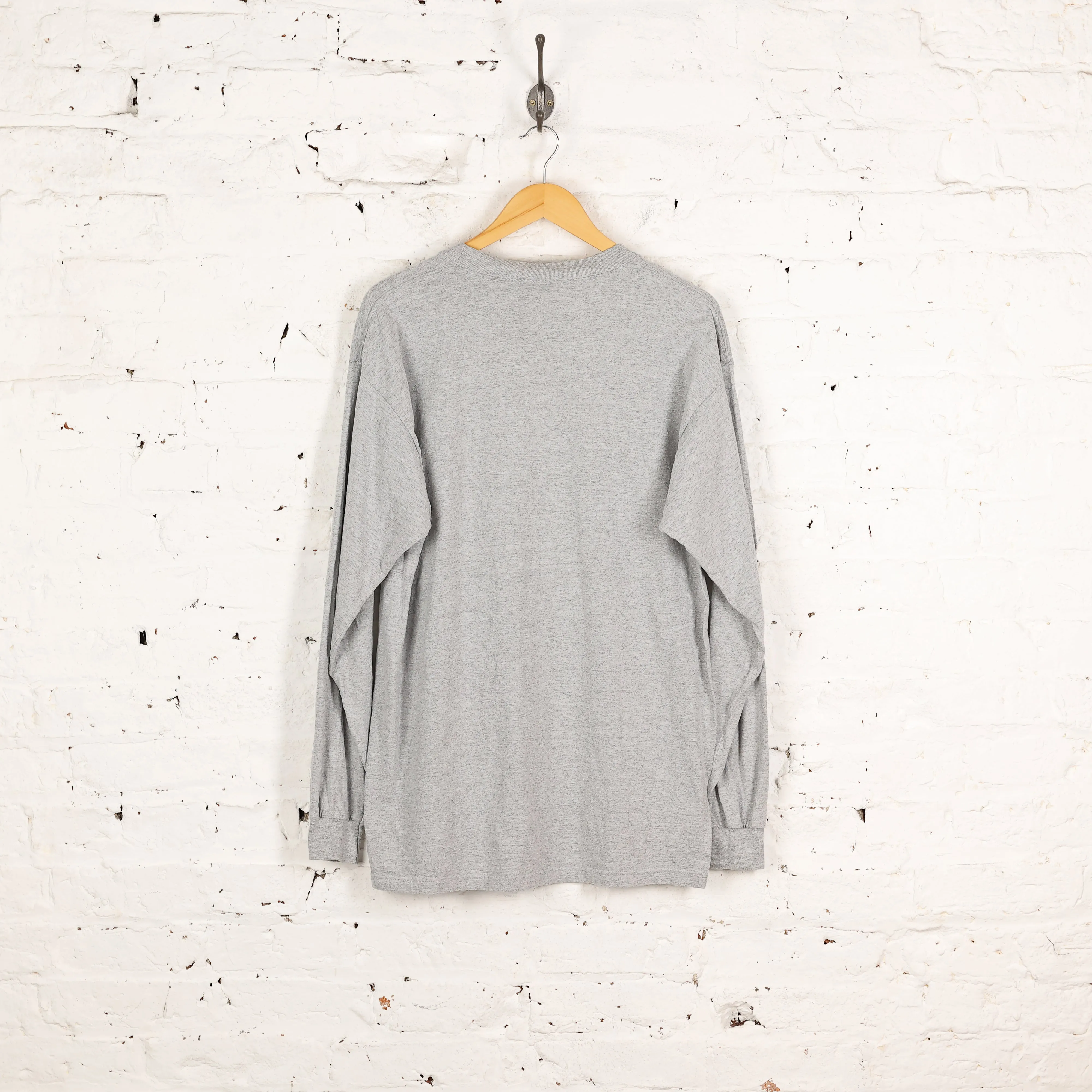 Philadelphia Eagles NFL Long Sleeve T Shirt - Grey - M