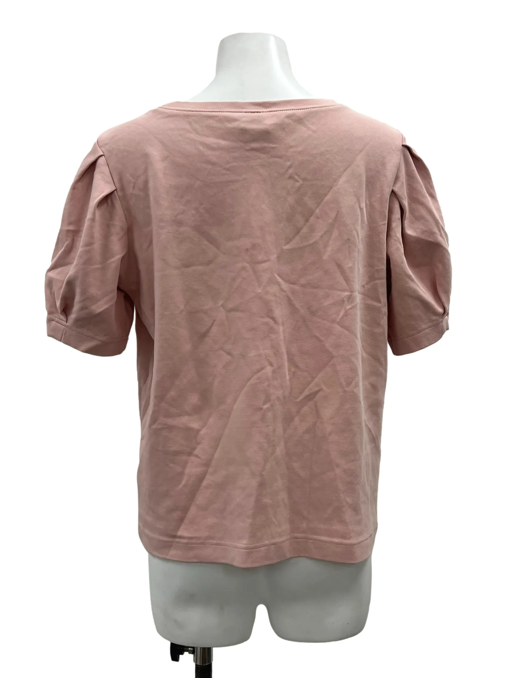 Pink Round Neck Shirt