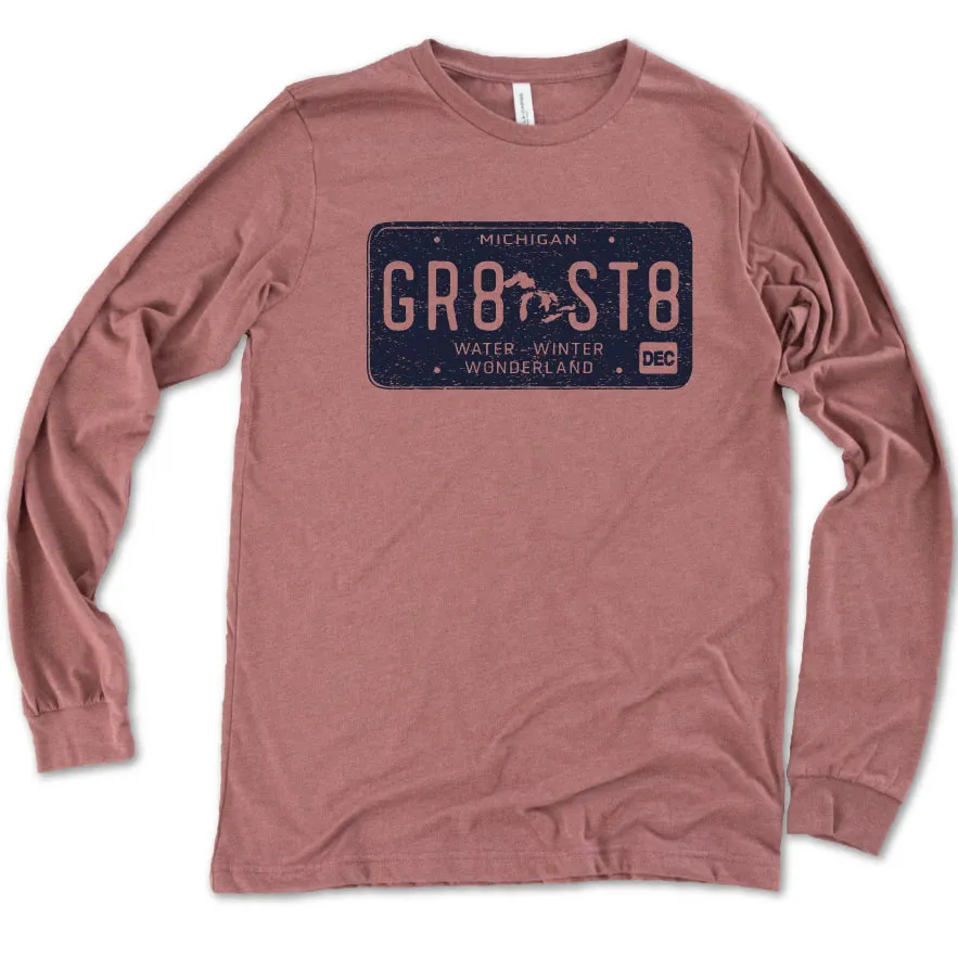 Plate long sleeve tee