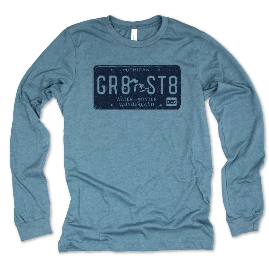 Plate long sleeve tee