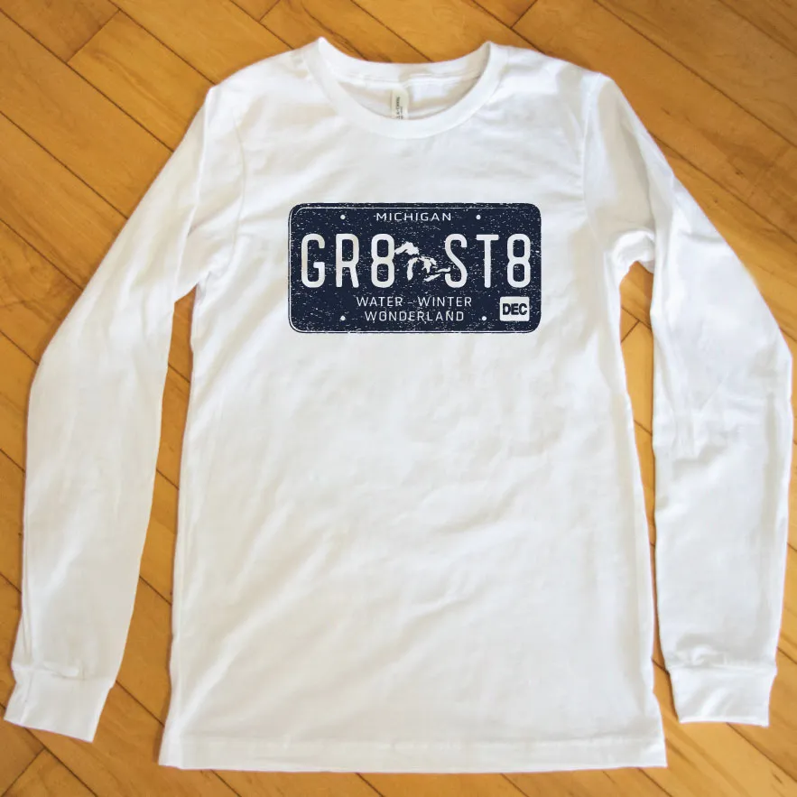 Plate long sleeve tee