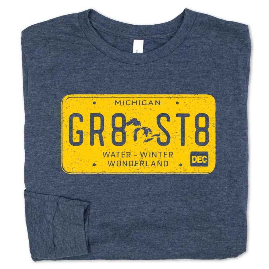 Plate long sleeve tee