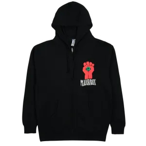 Pleasures HST Zip Hoodie 'Black'