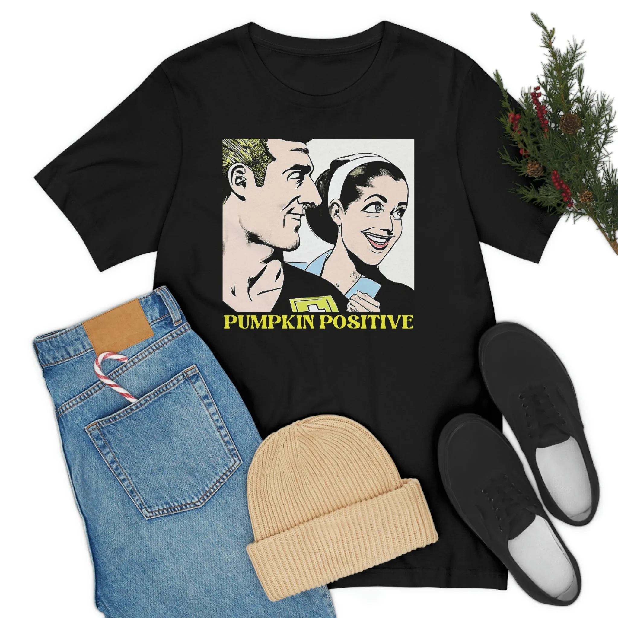 Pumpkin Positive Short Sleeve Tee