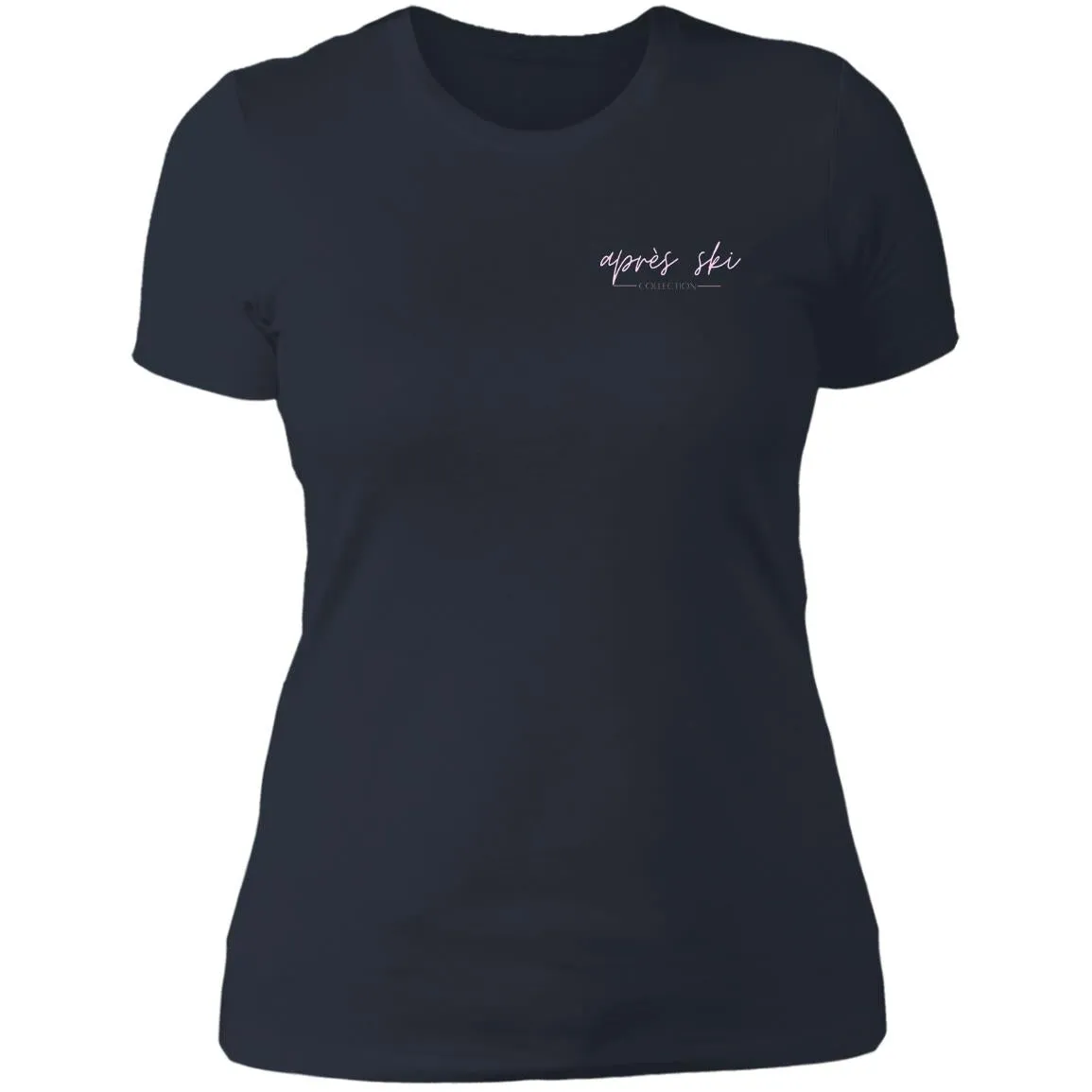 "Big Mountain Back-PINK" Ladies' Boyfriend T-Shirt