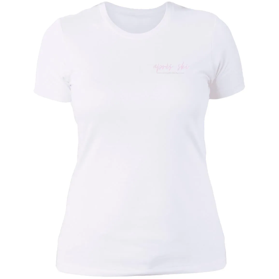 "Big Mountain Back-PINK" Ladies' Boyfriend T-Shirt