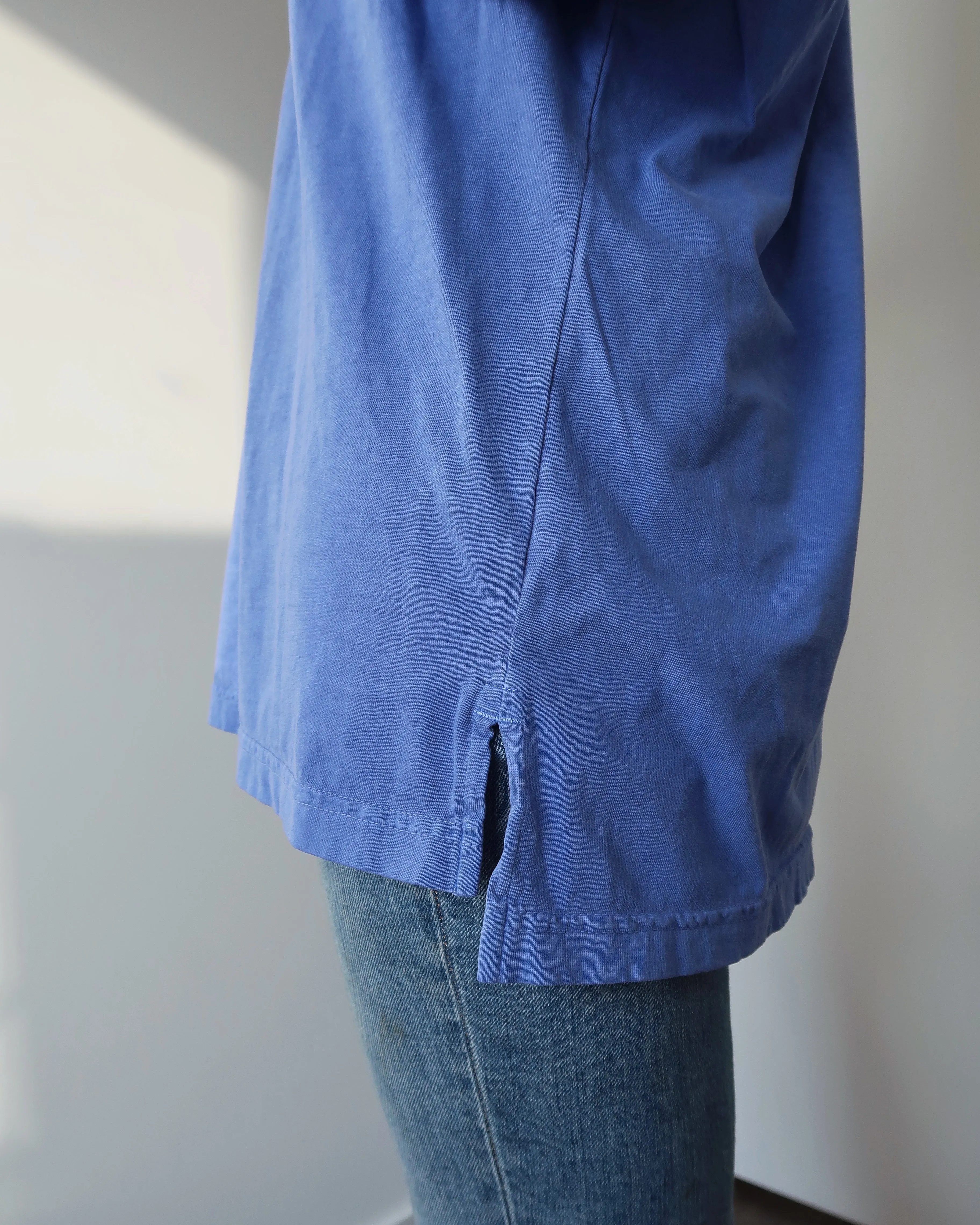 "LOVE BELONGS" OVERSIZED LONG SLEEVE (Ocean Blue)