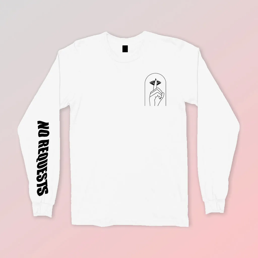 "No Requests" Logo Longsleeve Tee