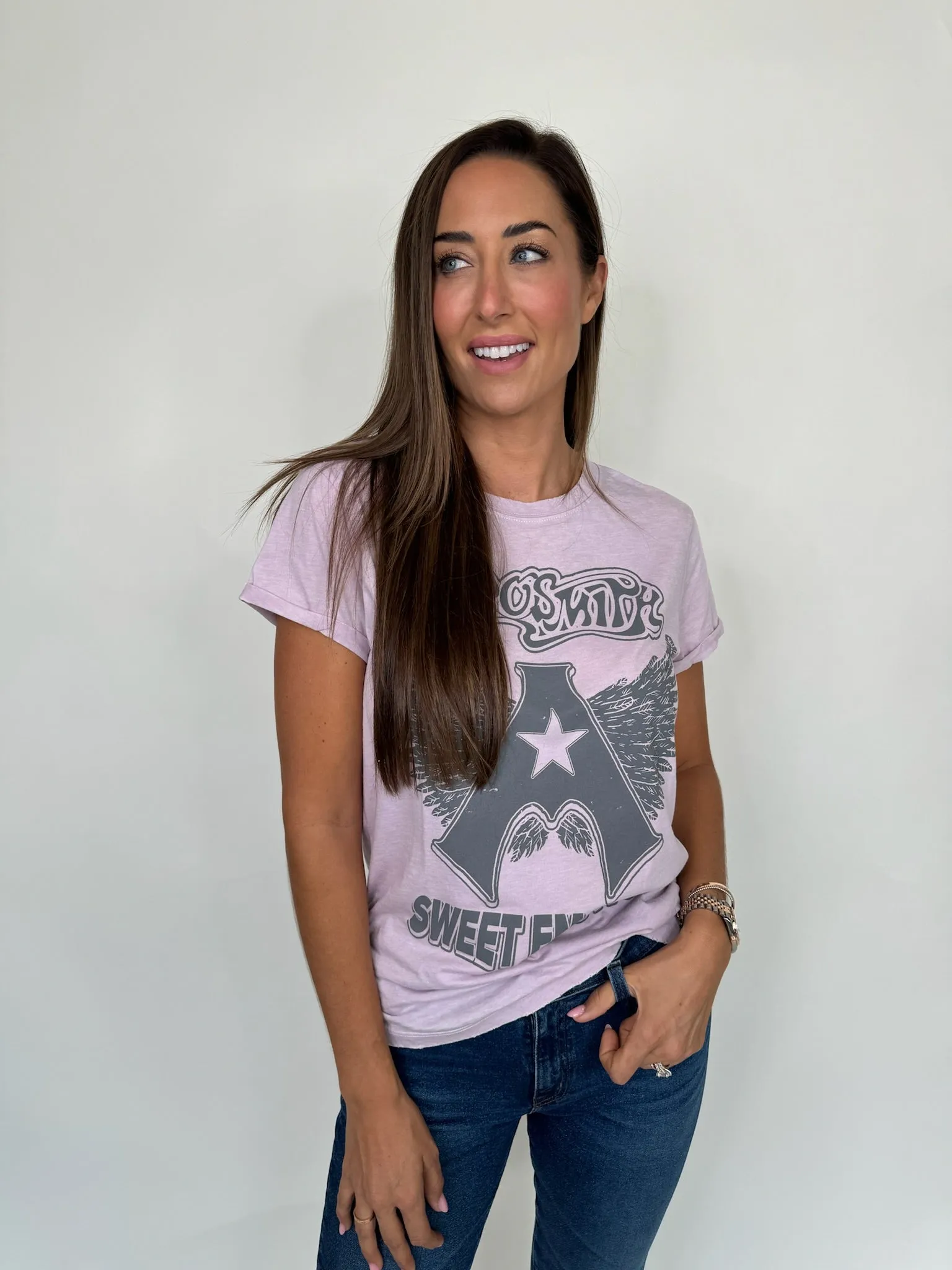 Recycled Karma Aerosmith Sweet Emotion Burnout Tee