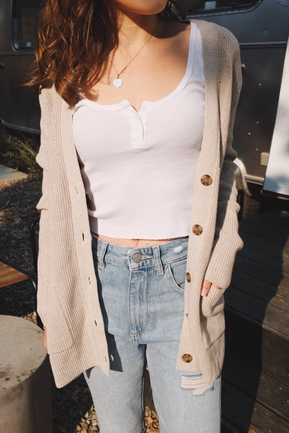 Ribbed Crop Tank