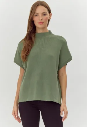 Ribbed Dolman Sweater
