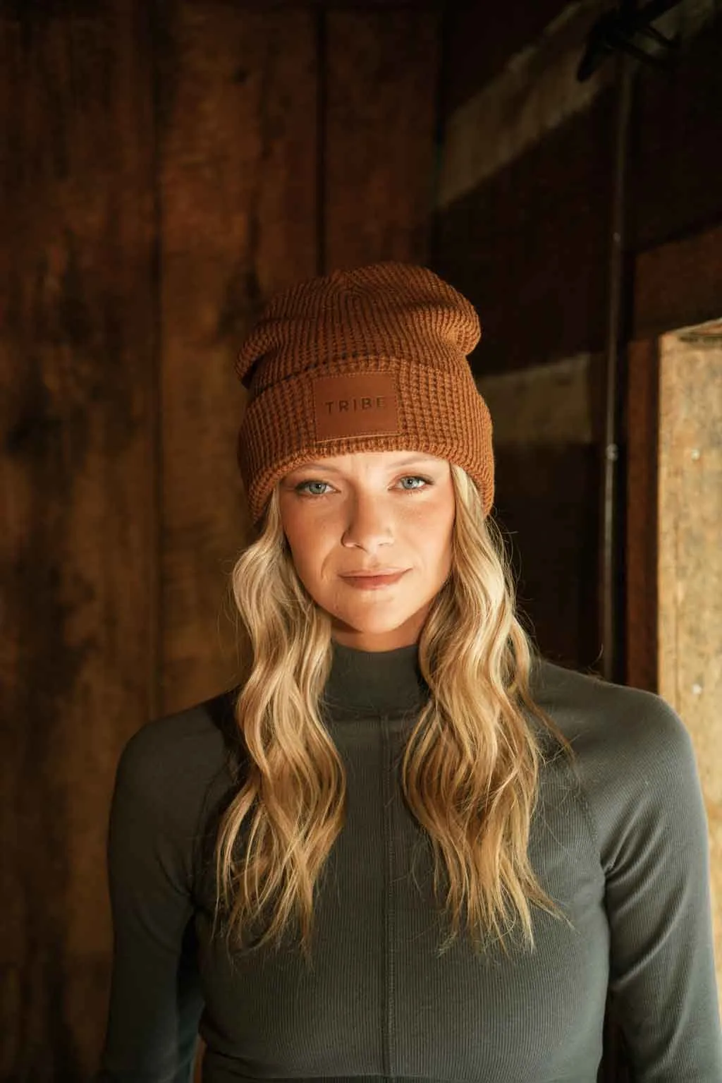 Ribbed Mock Neck - Town & Country