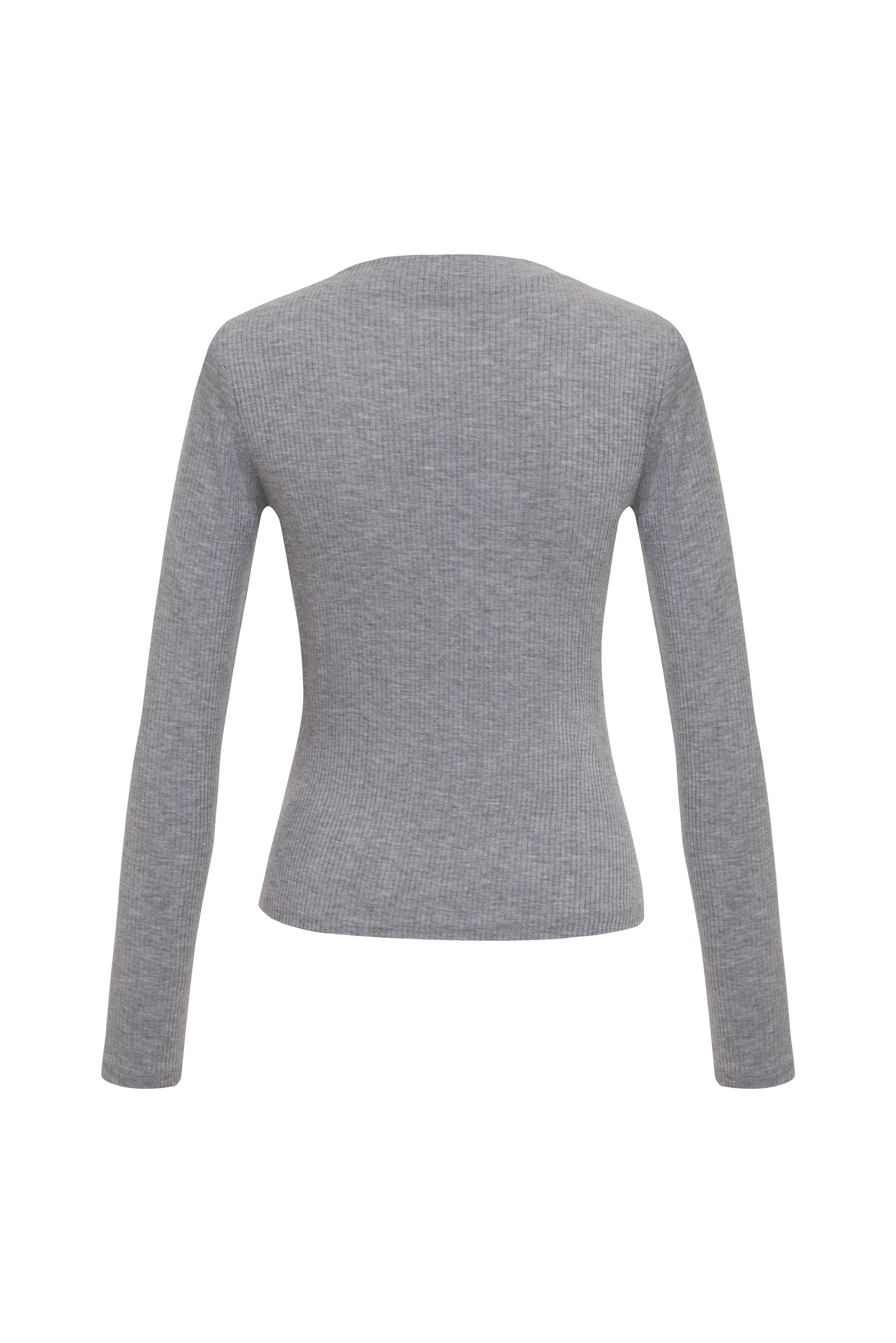 Ribbed Ruched Top