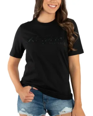 Ringers Western Womens Columbia Emboss Logo T-Shirt