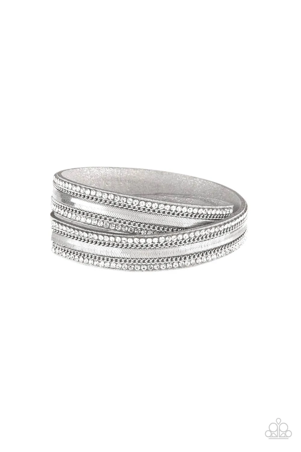Rocker Rivalry - Silver Urban Bracelet
