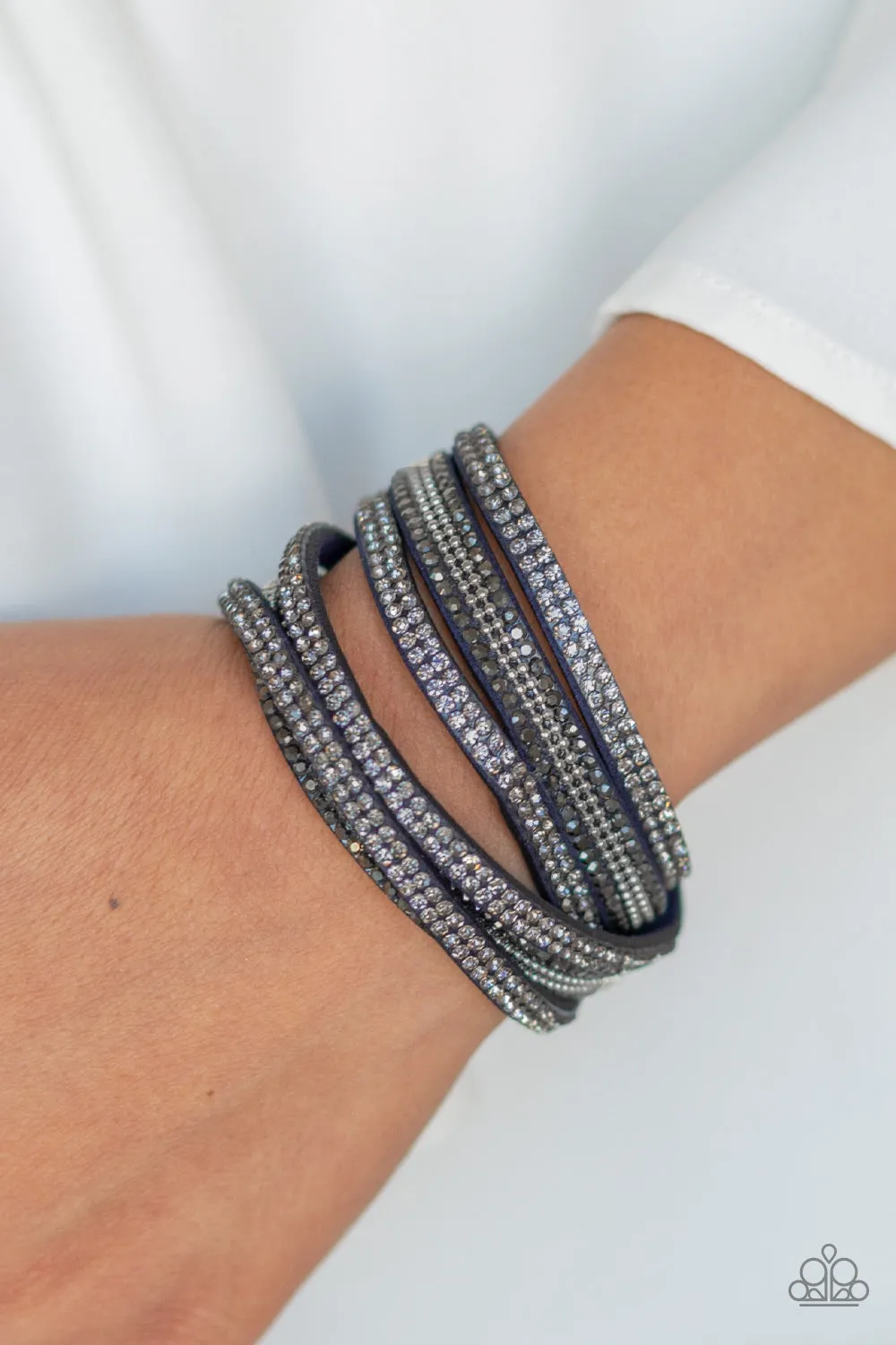 Royal Razzle - Blue Urban Bracelet