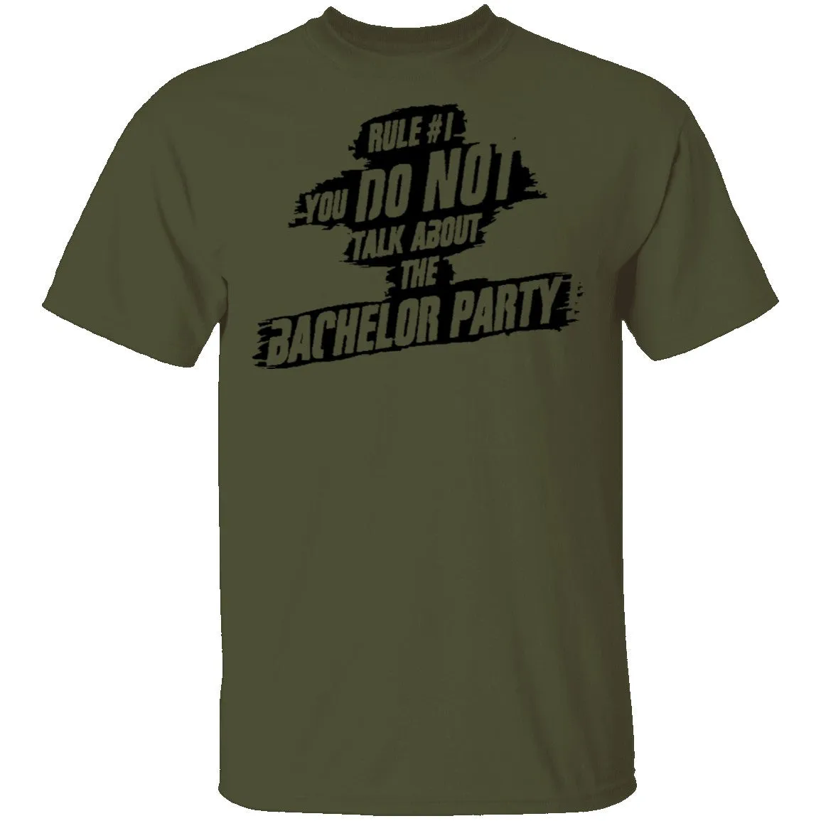 Rule #1 You Do Not Talk About Bachelor Party T-Shirt