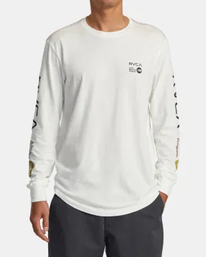 RVCA Mens ANP Long Sleeve T-Shirt