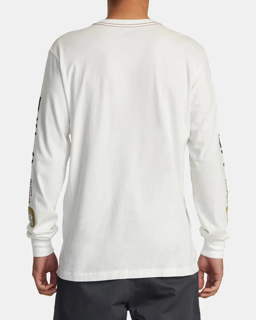 RVCA Mens ANP Long Sleeve T-Shirt