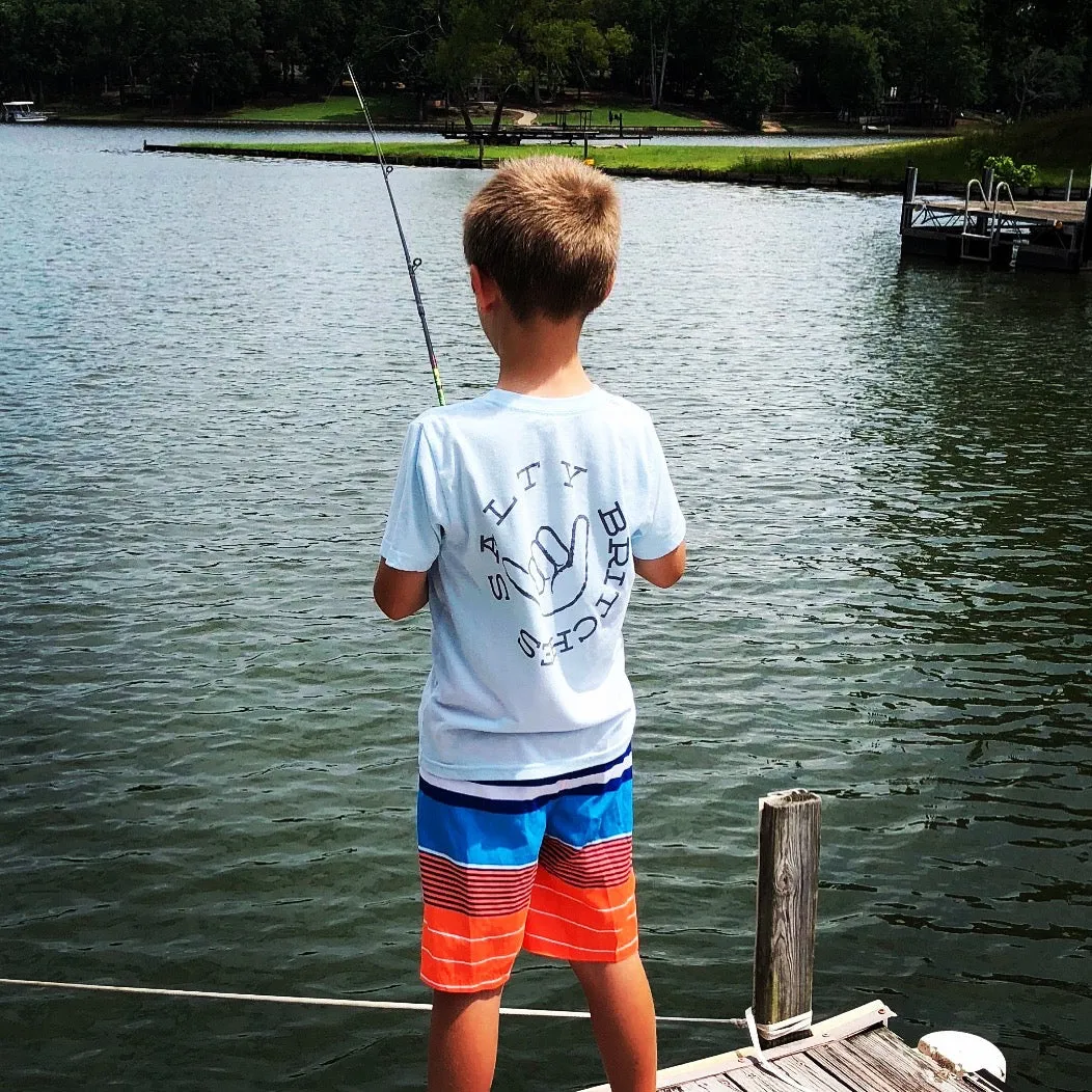 Salty Britches® Hang Loose T-Shirt - Solid Natural