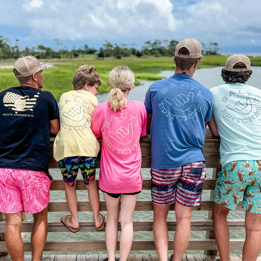 Salty Britches® Hang Loose T-Shirt - Solid Natural