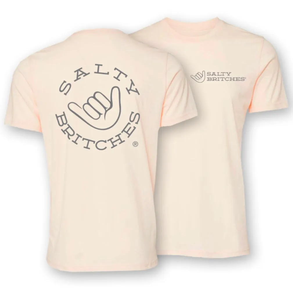 Salty Britches® Hang Loose T-Shirt - Solid Natural