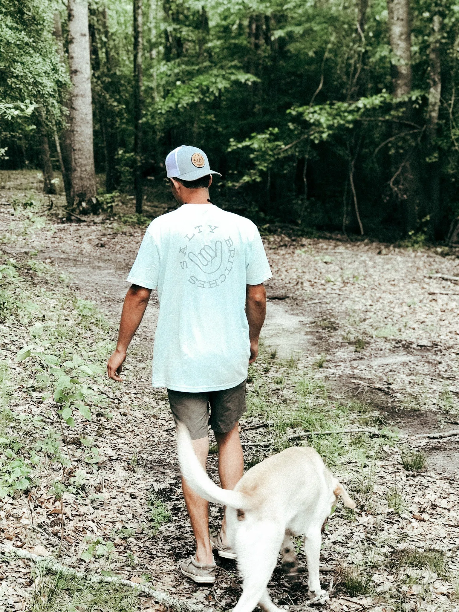 Salty Britches® Hang Loose T-Shirt - Solid Natural