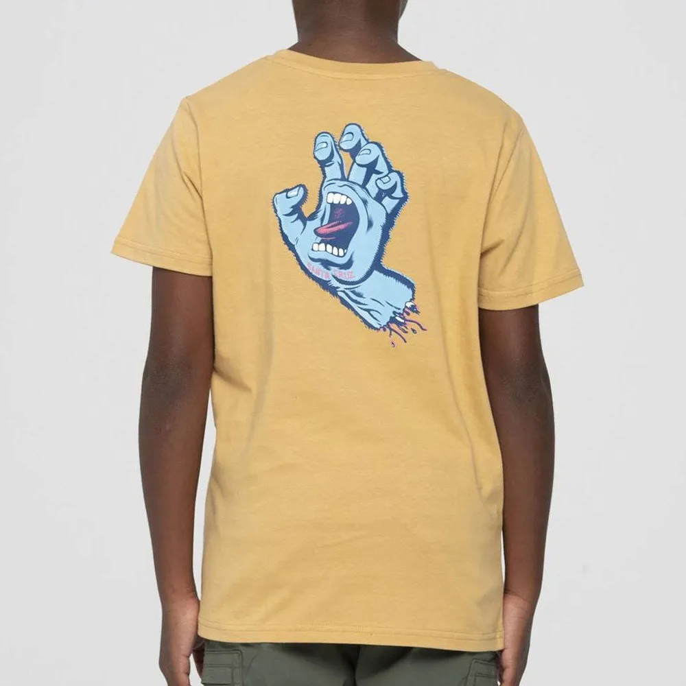 Santa Cruz Youth Rigid Screaming Hand T-Shirt