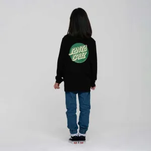 Santa Cruz Youth Shadowless Dot Long Sleeve T-Shirt