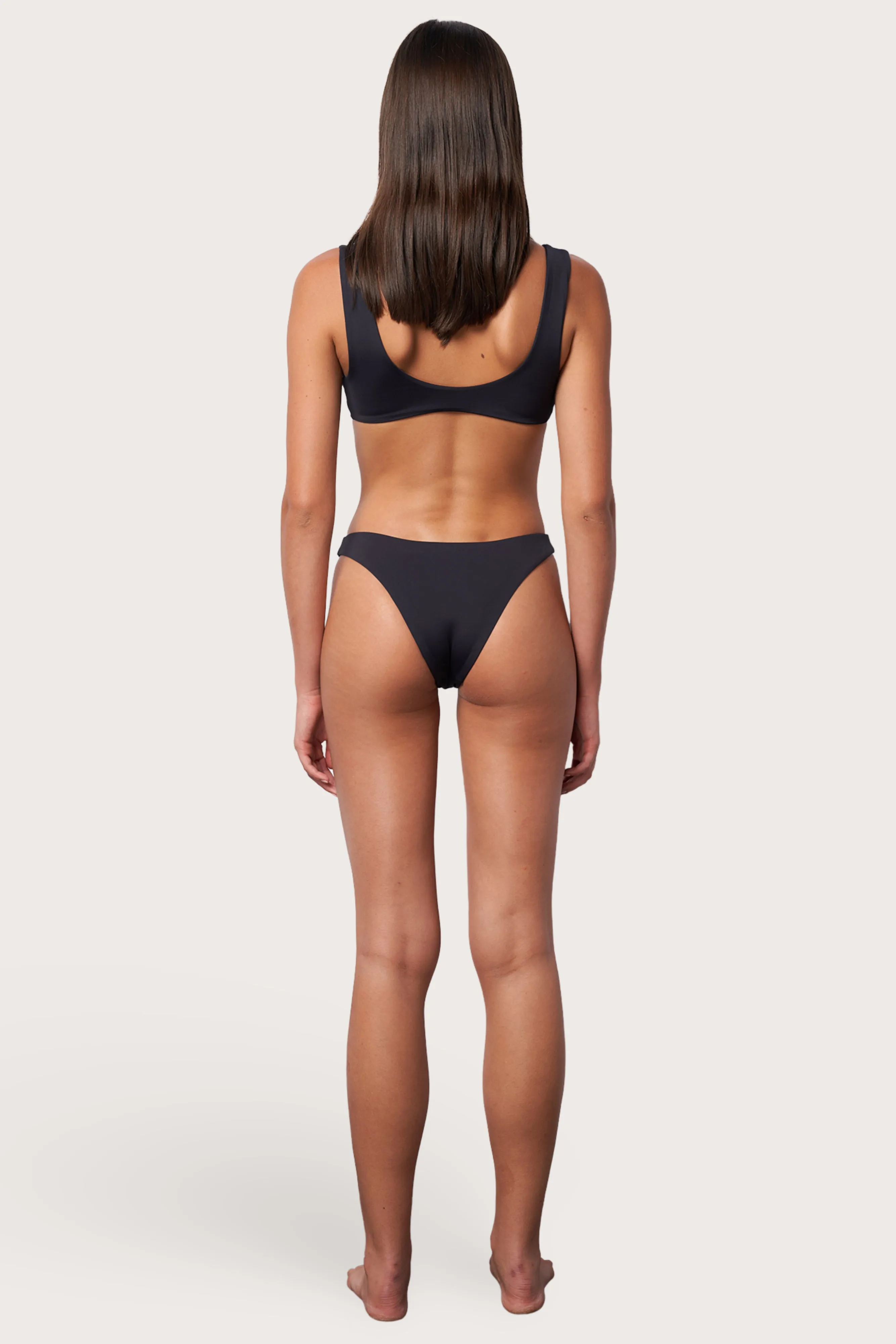 Scoop Bikini Top - Moonless Night