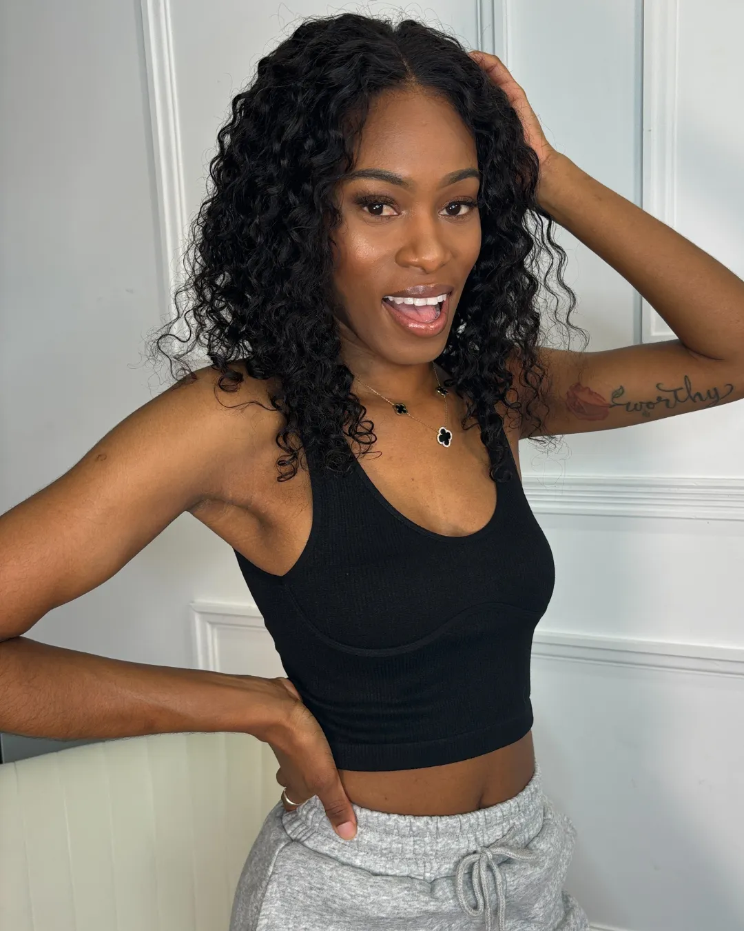 Seamed Under Bust Top